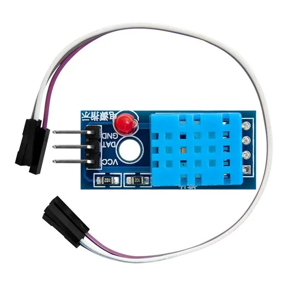 2 Pzas Dht11 Modulo Sensor De Temperatura Y Humedad Arduino