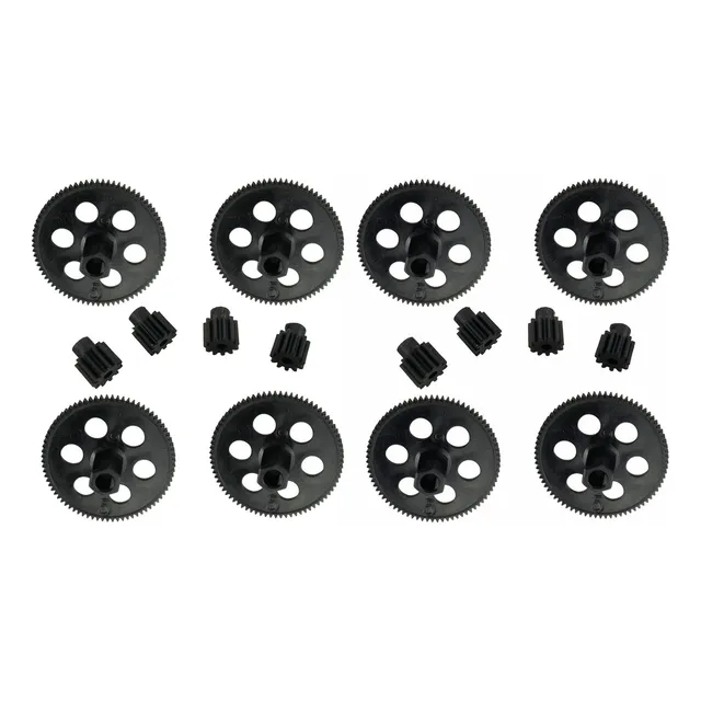 Engranaje Eje Dron Rc 16 Piezas Para Piezas Rc