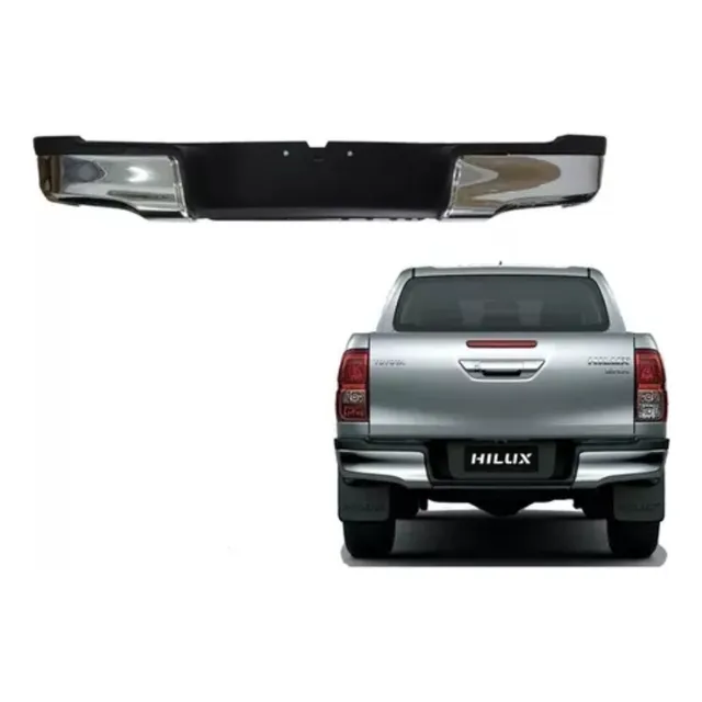 Parachoque Cromado Toyota Hilux 2016-2023