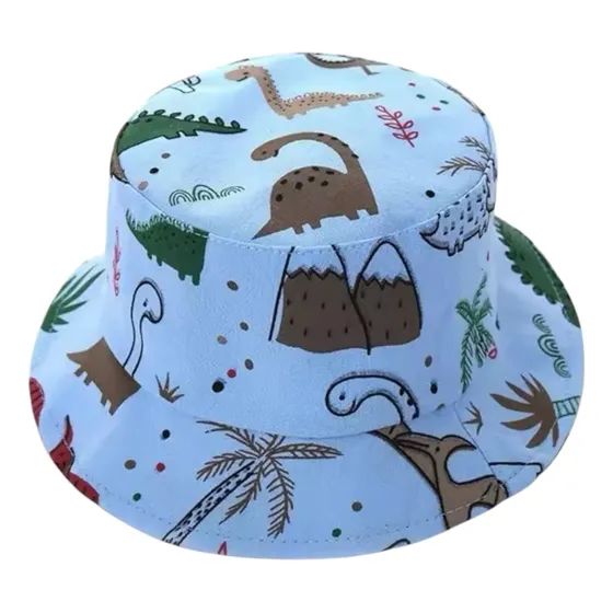 Sombrero Bebé Verano Diseño Dinosaurios