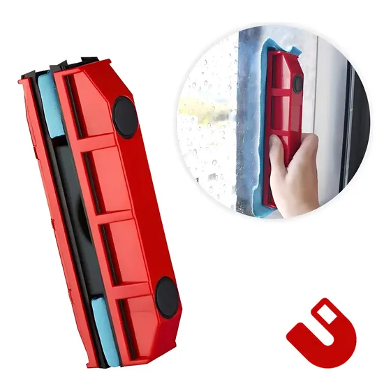 Limpiacristales Magnético para Puertas Ventanas Box Rodo Mágico Imán | Cuotas sin interés