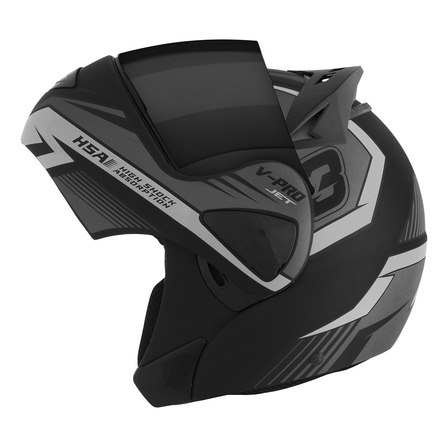 Capacete Escamoteável Pro Tork Viseira Fumê V Pro Jet 3 Nfe Capacete Escamoteável Pro Tork Viseira Fumê V Pro Jet 3 Nfe