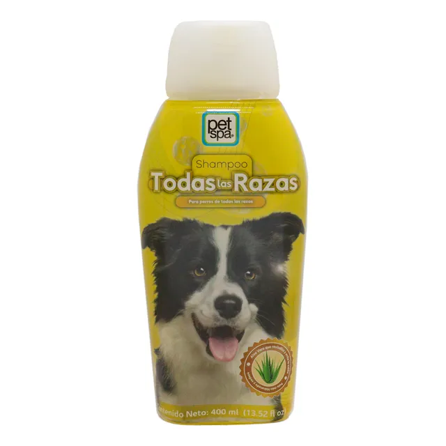Shampoo Perro Suavizante Todas Las Razas X 400 Ml
