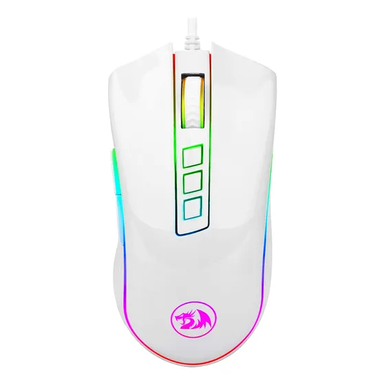 Mouse Gamer Redragon Cobra M711-w Blanco Rgb