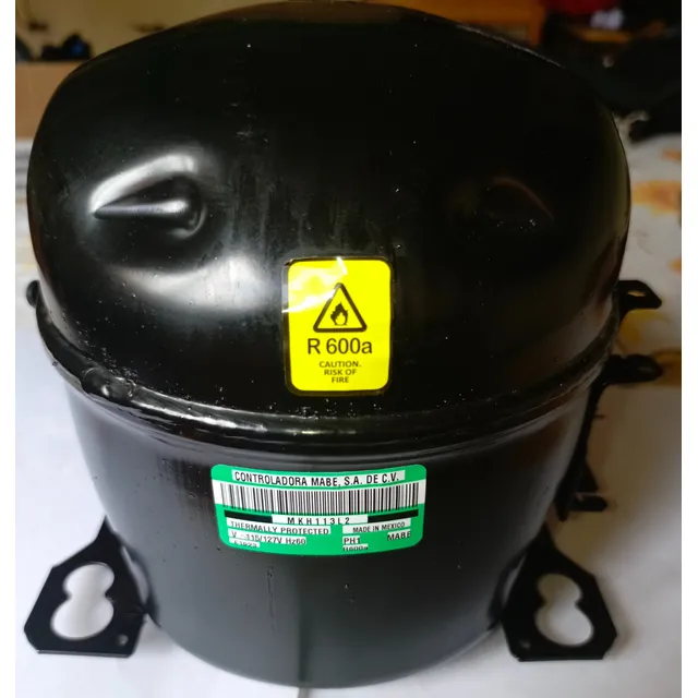 Motor Compresor 1/5hp Refri R600a Mabe Original Nevmb Y Ge