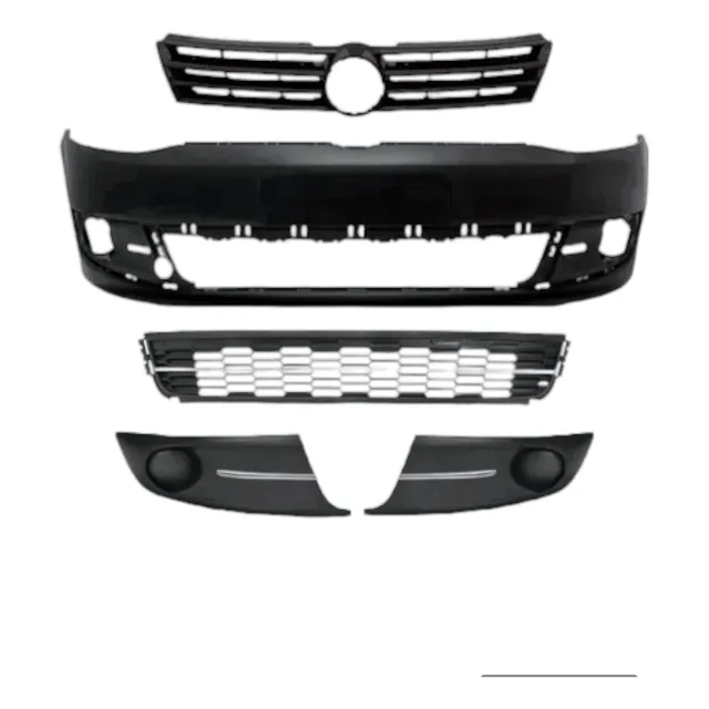 Paragolpe Parrilla Rejillas Inferiores C/vira Cromada Vw Fox Suran 2010 2011 2012 2013 2014