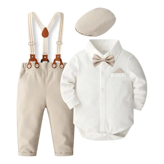 Traje De Bautizo Celebración De Bebé 