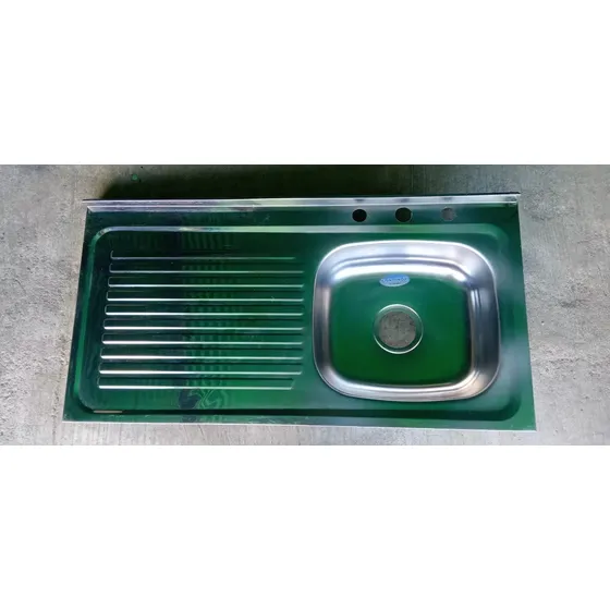 Fregadero 100*50 Ponchera Derecha Acero Inoxidable Fanainox