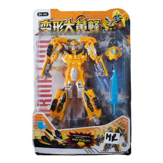 Juguete Niños Transformer Carro Figura Acción Multicolor 
