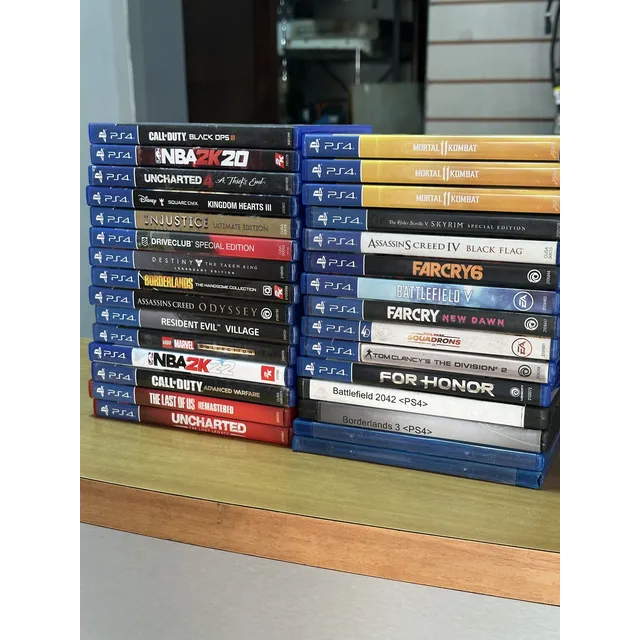 Variedad De Juegos Usados Ps4 Garantía