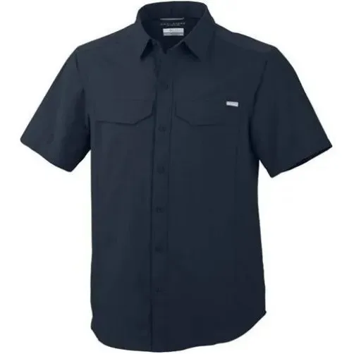 Camisa Tipo Columbia Para Bordar Manga Corta (tienda Física)