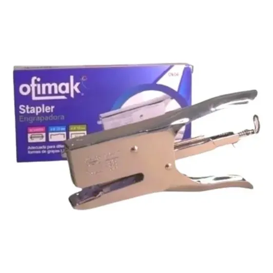 Engrapadora Grande Stapler Ofimak Grapas Lisas Y Corrugadas 
