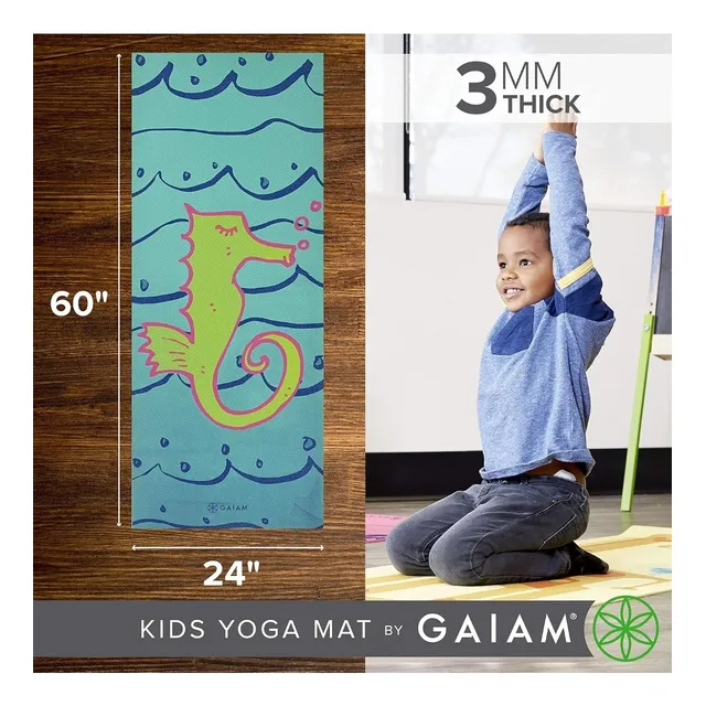 Esterilla De Yoga Para Niños Con Divertidas Impresiones 3 Mm