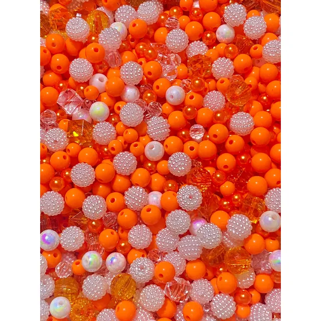 Blend Pérolas, Craqueladas, Cristais E Contas - 100 Gramas