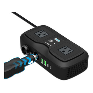 Inversor De Corriente Para Auto 200w 12v A 110v Convertidor Inversor De Corriente Para Auto 200w 12v A 110v Convertidor
