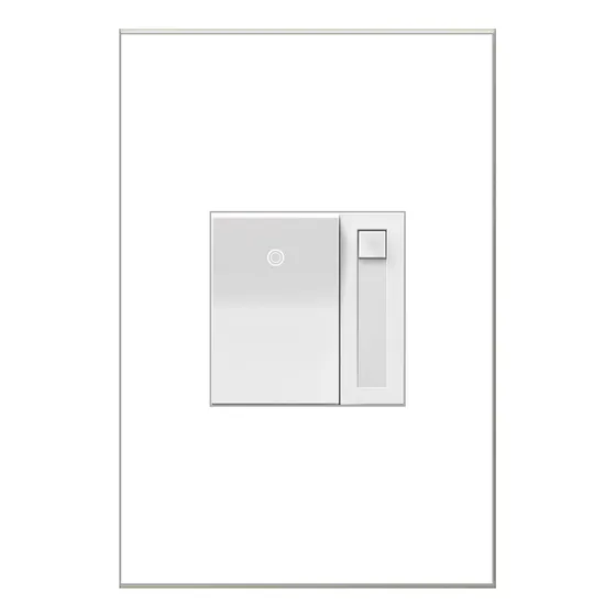 Paddle Dimmer 450w Cfl Led Blanco Adorne Adpd453lw2