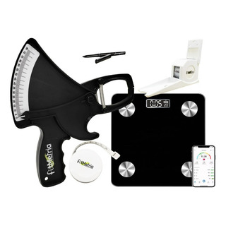 Kit Avaliação Física Adipômetro Balança Estadiômetro Kit Avaliação Física Adipômetro Balança Estadiômetro