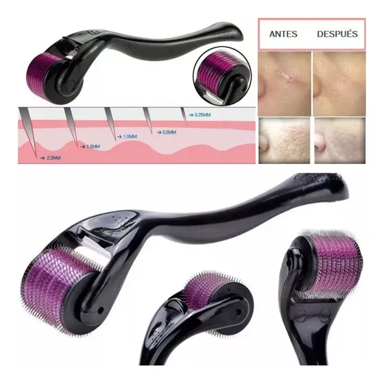 Derma Roller Elimina Cicatrices Celulitis 2mm | 2.5mm | 3mm