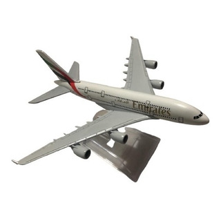 Avion Escala 1:400 A380 Emirates Airbus Metalico Avion Escala 1:400 A380 Emirates Airbus Metalico