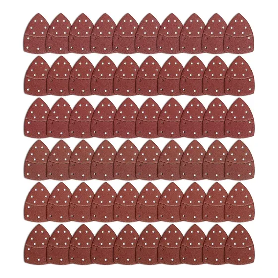 Hoja De Lijar Triangular (set 10 Pcs N°220) 12 Hoyo Lotfancy