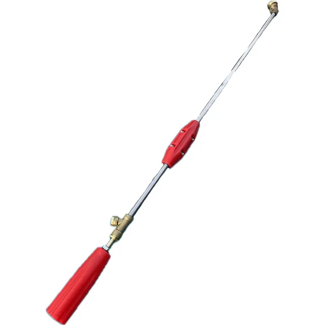 Lanza De Fumigación Agricola Punta Curva 90 Cms Conex Bronce