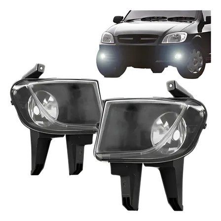 Par Farol Milha Auxiliar Celta Prisma 07 08 09 10 11 12 13