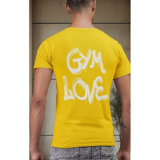 Remera Personalizada Gym Love