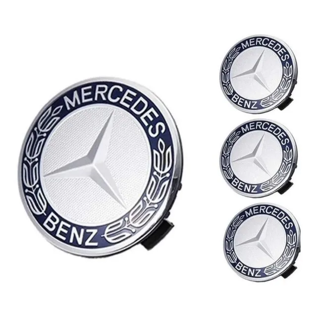 X4 Tapa Rin Mercedes Benz C180 C230 W219 Cls350 Emblema Cubo