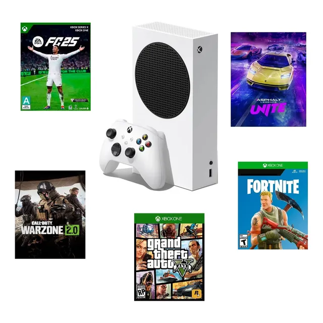 Microsoft Xbox Series S Con Juegos De Regalo