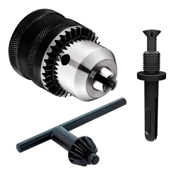 Mandril 13mm Herrabox - Para Taladros Y Rotomartillos - Con Adaptador Sds Plus Y Llave