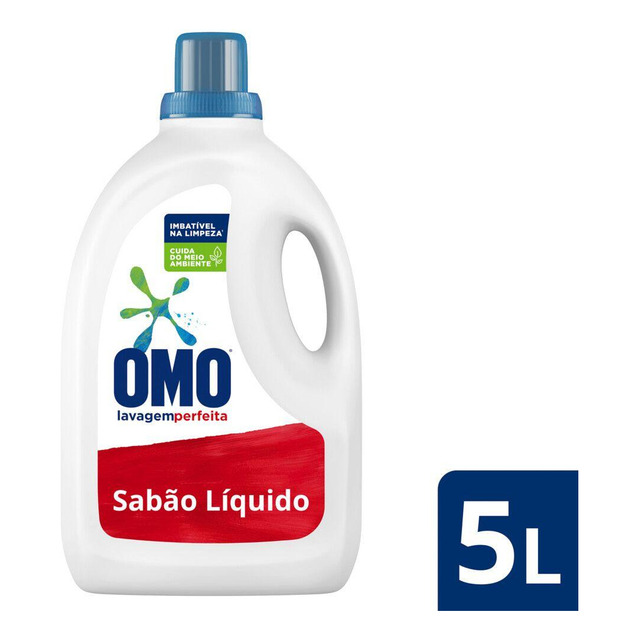 Sabão Líquido Omo Lavagem Perfeita 5l Sabão Líquido Omo Lavagem Perfeita 5l