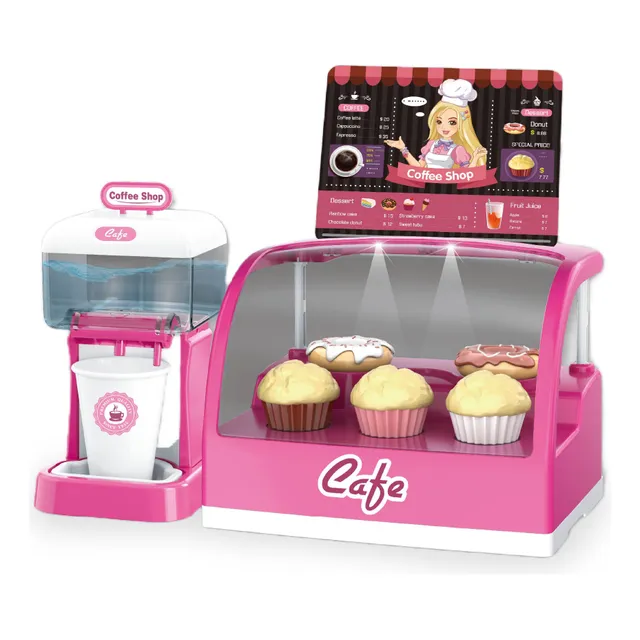Juego Infantil Coffe Con Dispenser De Agua + Accesorios