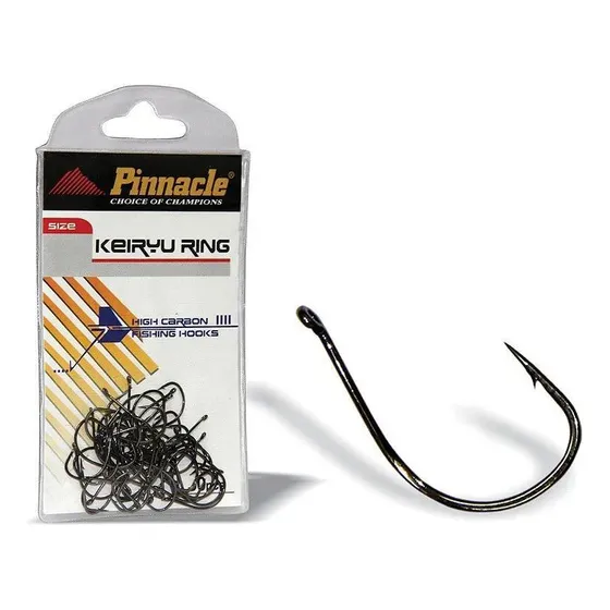 Anzol Pinnacle Keiryu Ring N13 Cartela 20 Peças