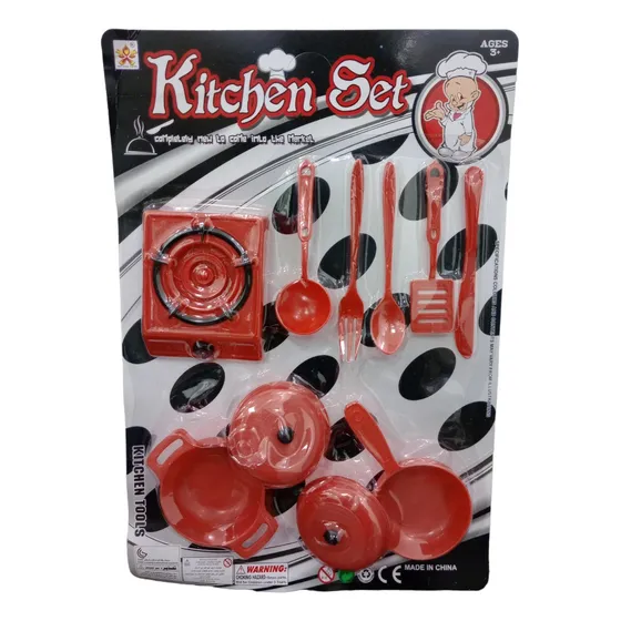 Set De Cocina Y Accesorios Juguete