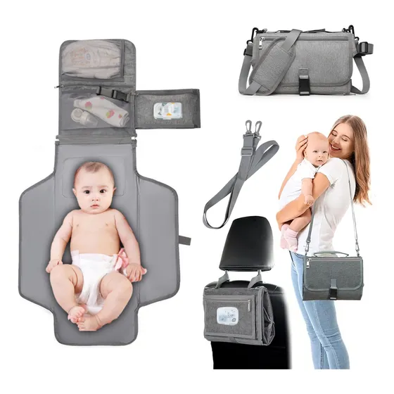 Mudador Portátil Impermeable Bebé Cambiador Plegable