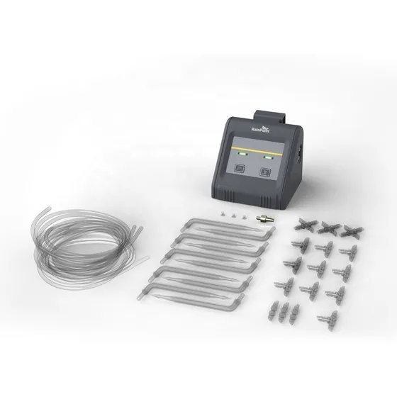 Kit 10 Macetas Bomba Controlador Riego Wi-fi Rain Point App