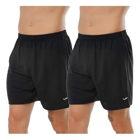 Kit 2 Bermuda Masculina Elite Short Elastano Academia Sport