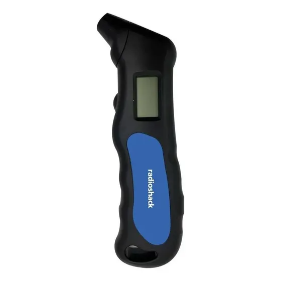 Medidor De Aire De Llantas Radioshack Digital Azul