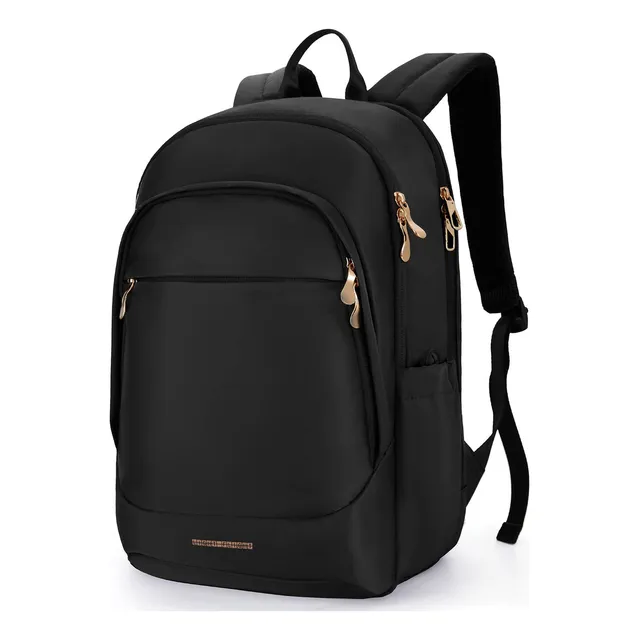 Mochila De Viaje 15.6 Con Carga Usb Negra