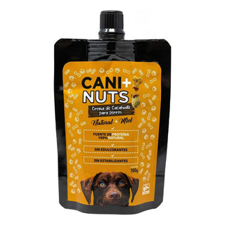 Crema De Cacahuate Con Miel Para Perro Pouch 100g Crema De Cacahuate Con Miel Para Perro Pouch 100g