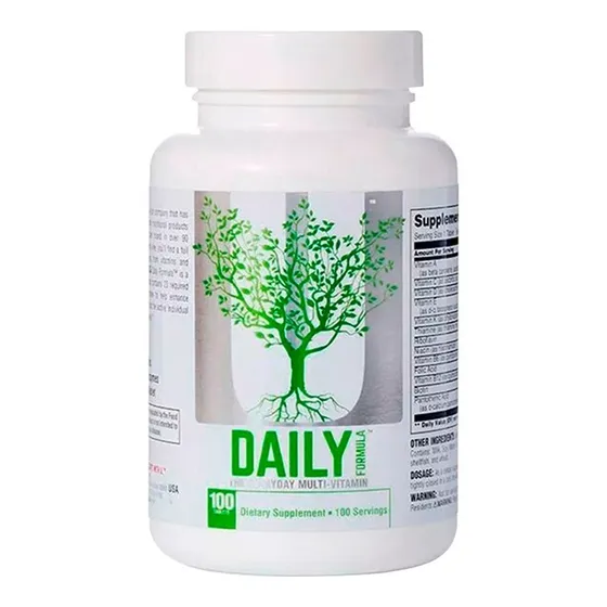 Multivitaminico Daily Fórmula 100 Tabs Universal
