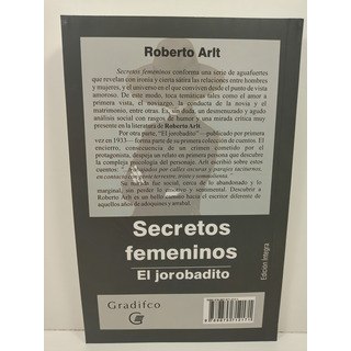 Secretos Femeninos / El Jorobadito - Roberto Arlt Gradifco Secretos Femeninos / El Jorobadito - Roberto Arlt Gradifco