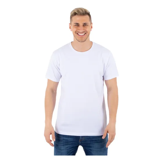Remera Lisa Algodón Jersey Peinado Premium