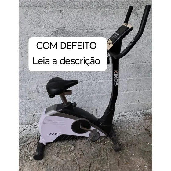 Bicicleta Ergométrica Kikos Vertical Kv8.7 - Com Defeito