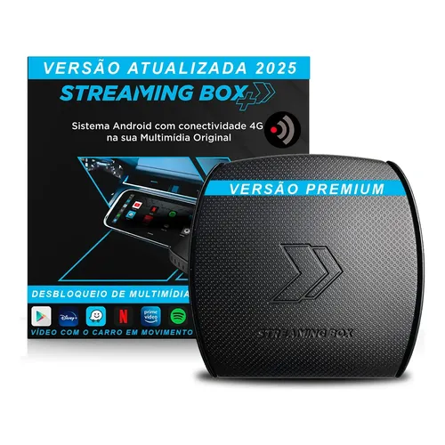Box Streaming Automotivo Carlinkit Tbox Plus 3GB RAM 32GB Android
