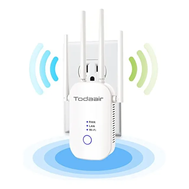 Amplificador De Señal Wifi De 1200 Mbps, Cubre