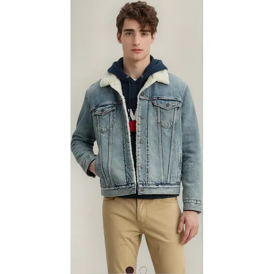 Campera Levis Type 3 Sherpa Trucker