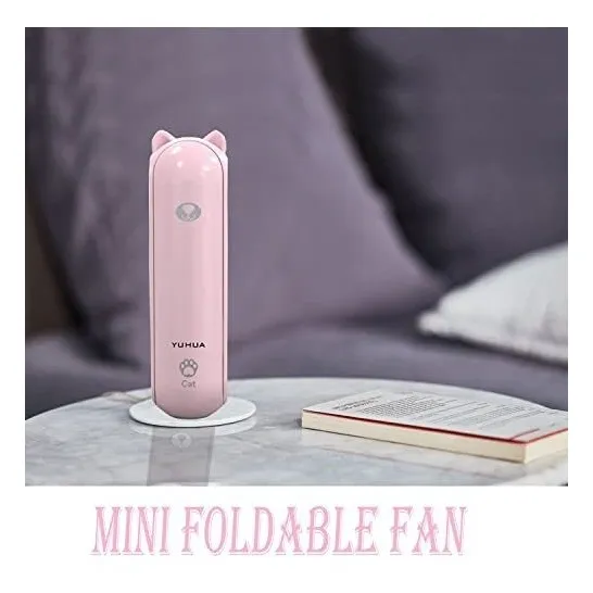 Energia Plegable Mini Ventilador Usb Recargable Nuevo
