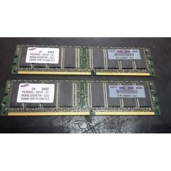 Memorias Ddr1 De 256 Mb Pc 3200u Cl3 