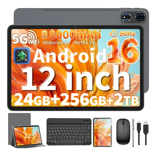 Tablet 10 Pulgadas Android 15 30gb Ram 128gb Rom + Estuche